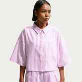 Nike Sportswear Chill Poplin Women's Oversized Striped Top