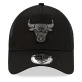 Șapcă New Era 9FORTY A-frame Trucker Chicago Bulls Reglabilă Neagră
