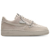 Pantofi Sport Nike Air Force 1 07 AF1 Cream Metallic Silver Black