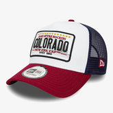 Sapca New Era Patch Trucker (cardinal/navy)