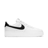 Nike Air Force 1 Low '07 White Black Pebbled Leather