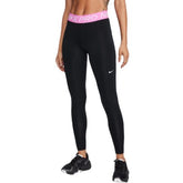 Nike Pro Women's Mid-Rise Mesh-Panelled Leggings