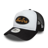 New Era Oval Black Trucker Cap
