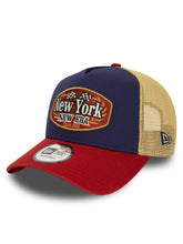 New Era Patch Navy E-Frame Trucker Cap