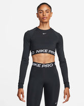 Nike Pro 365 Women's Dri-FIT Cropped Long-Sleeve Top