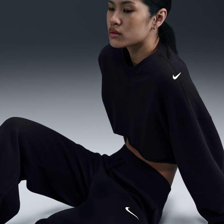 Pantaloni Dama Nike Phoenix Fleece High-Waisted Wide-Leg