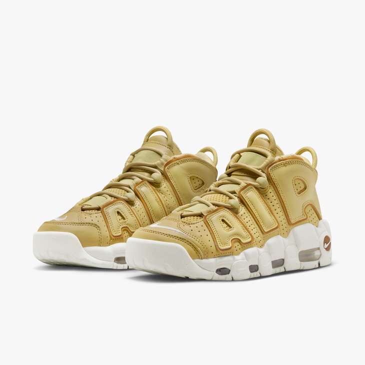 Nike Air More Uptempo Buff Gold Wmns