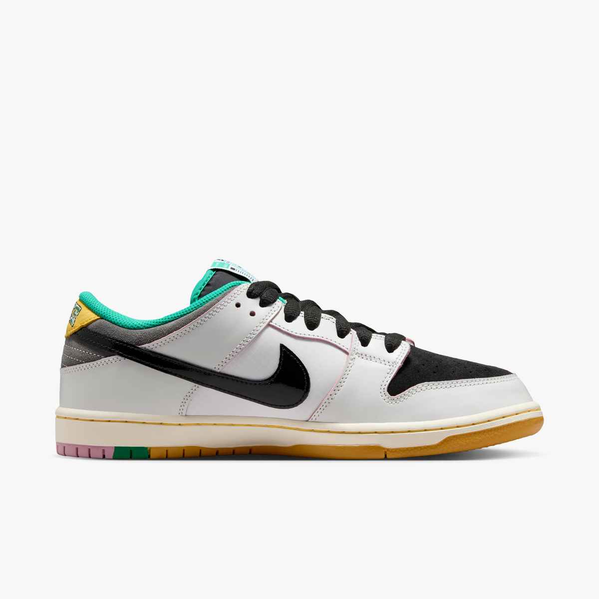 Pantofi sport Nike SB Dunk Low Pro x CSEF White and Black
