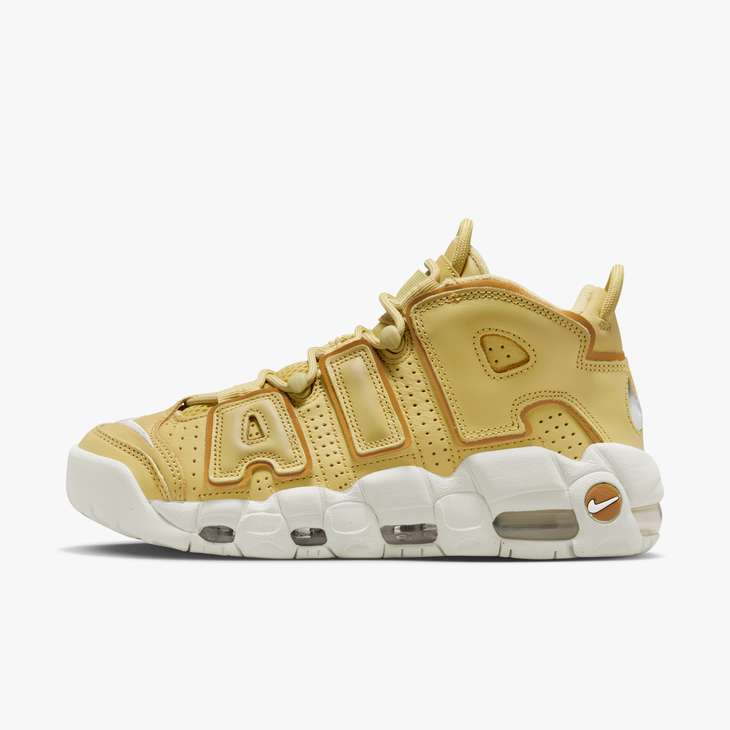 Nike Air More Uptempo Buff Gold Wmns