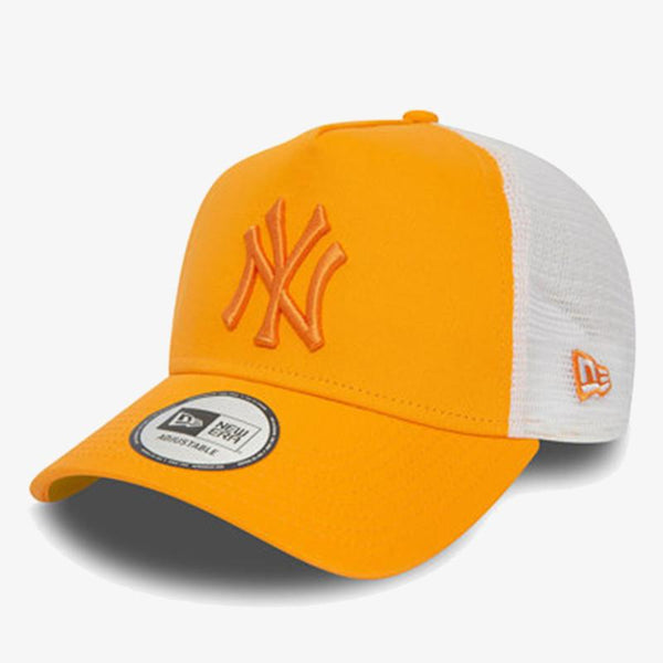 Sapca New Era League Essential Trucker New York Yankees (yellow/white)