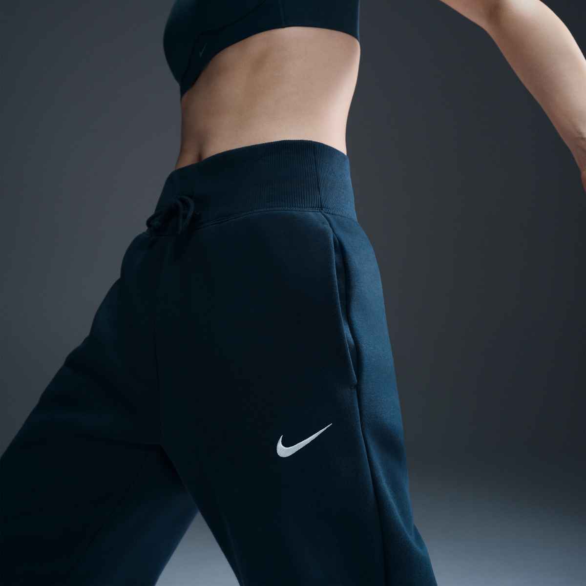 Pantaloni Dama Nike Phoenix Fleece High-Waisted Wide-Leg