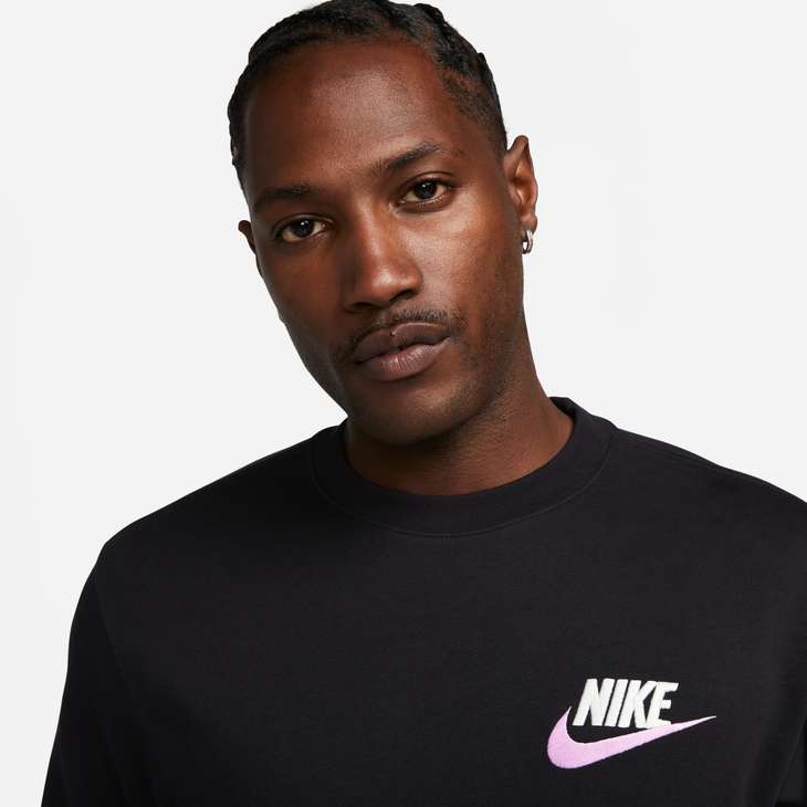 Hanorac Nike Club Crew - Negru