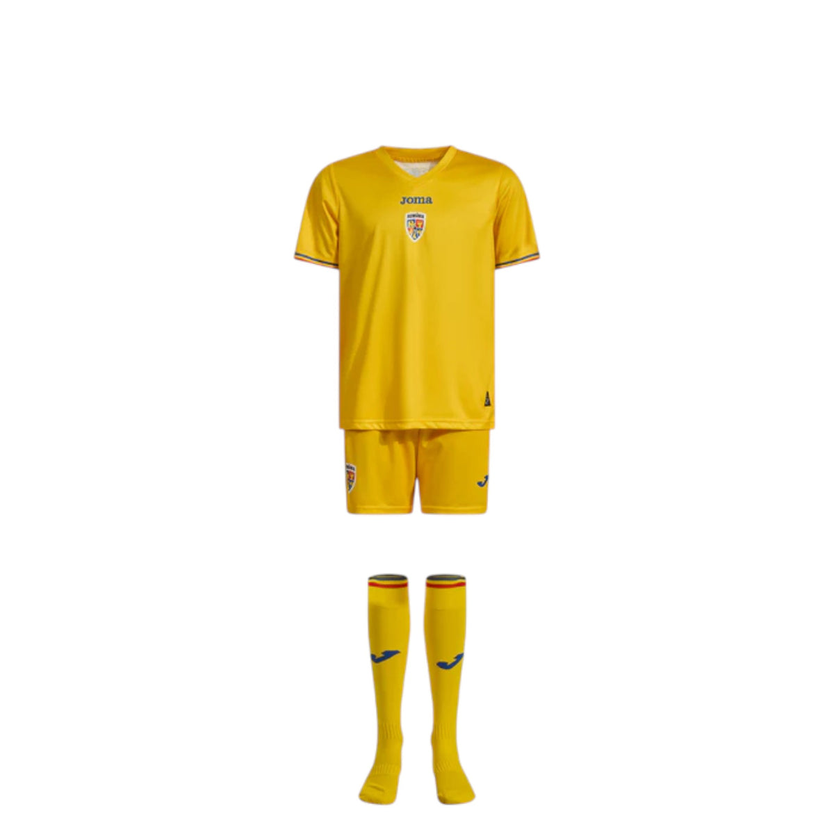 Kit Oficial De Joc Copii Romania 25/26 Galben