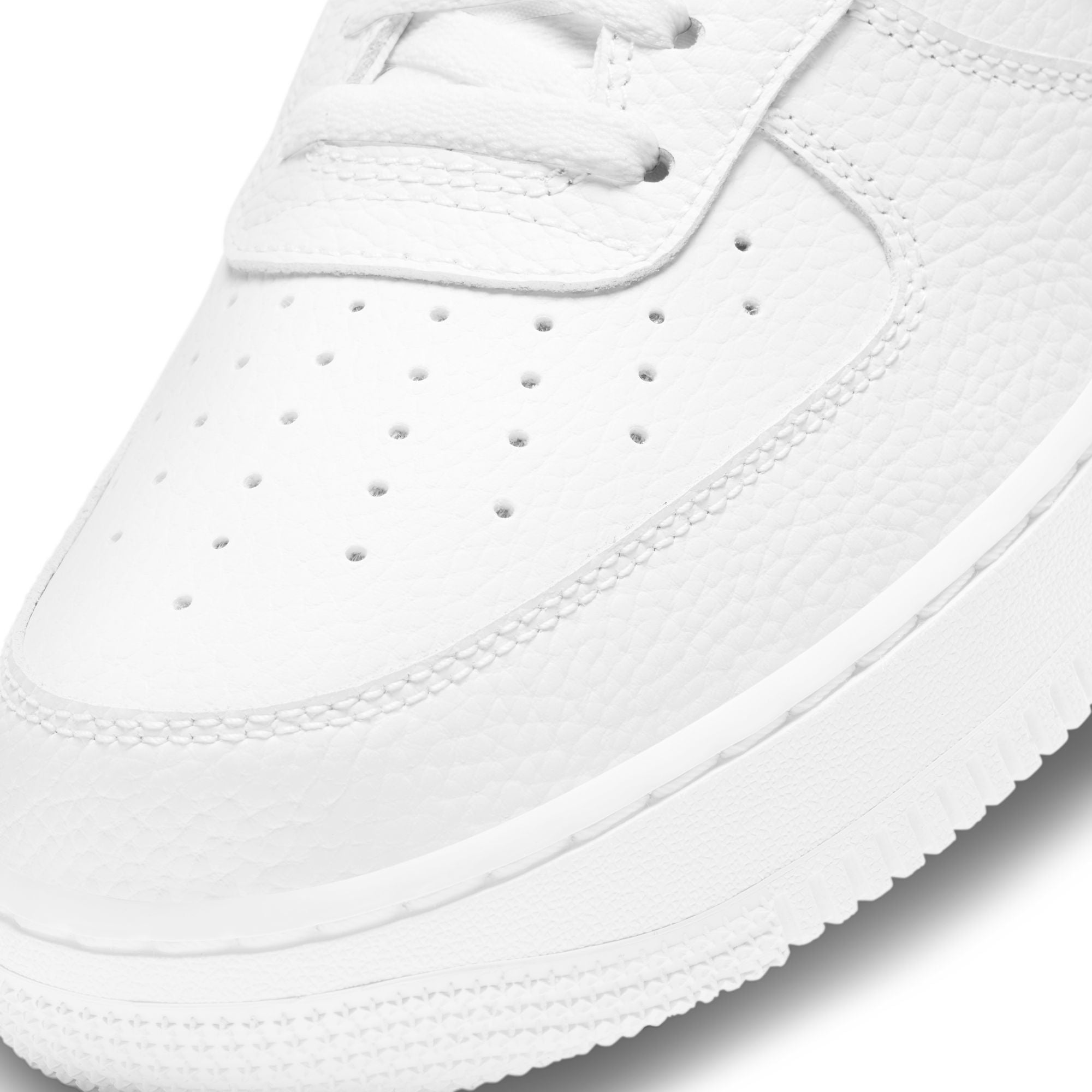 Nike Air Force 1 Low '07 White Black Pebbled Leather