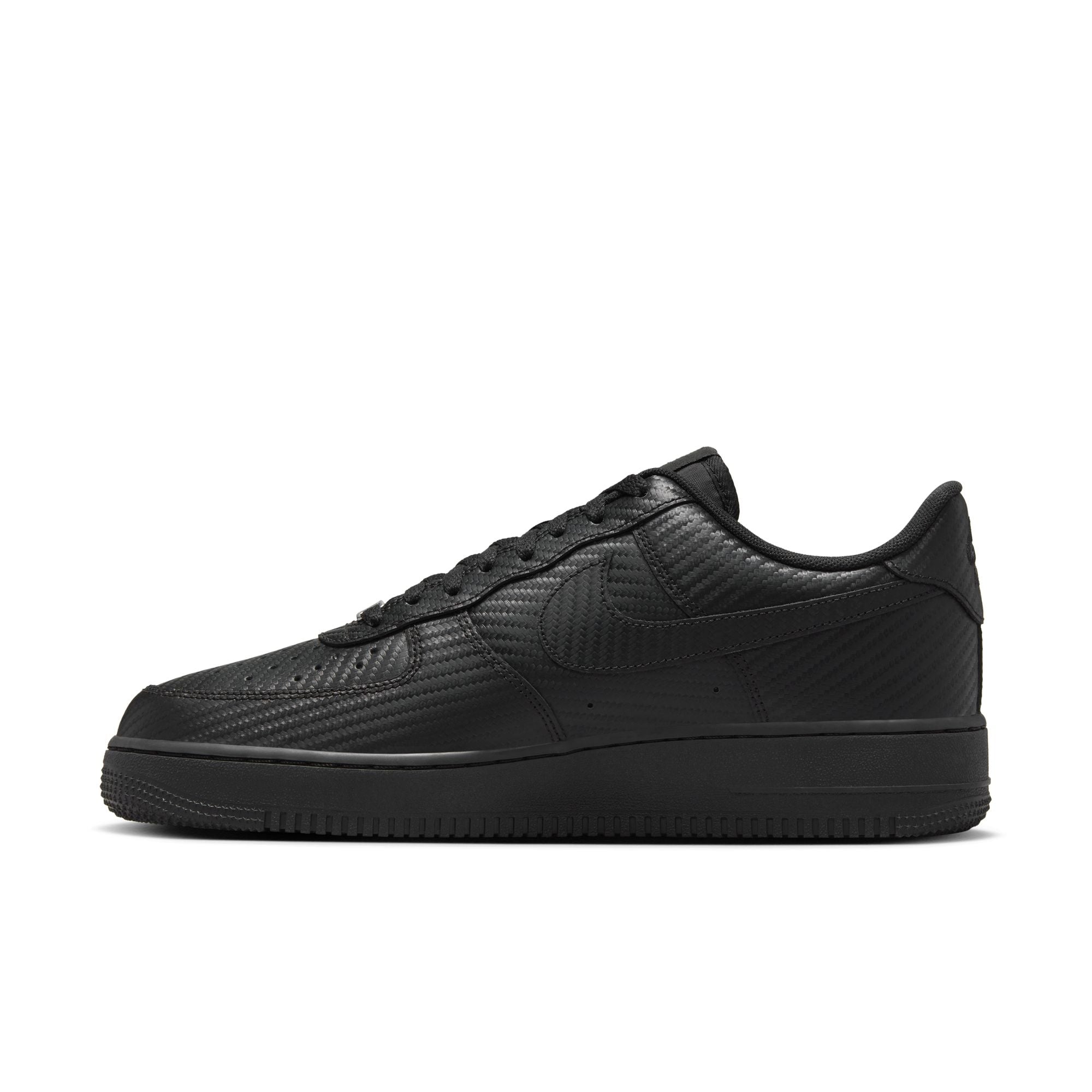 Pantofi Sport Nike Air Force 1 Black Carbon Fiber