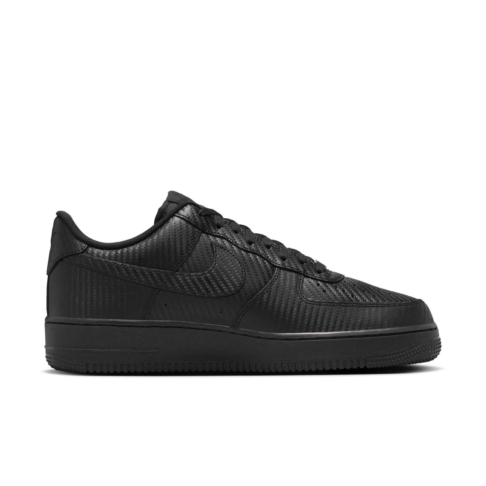 Pantofi Sport Nike Air Force 1 Black Carbon Fiber