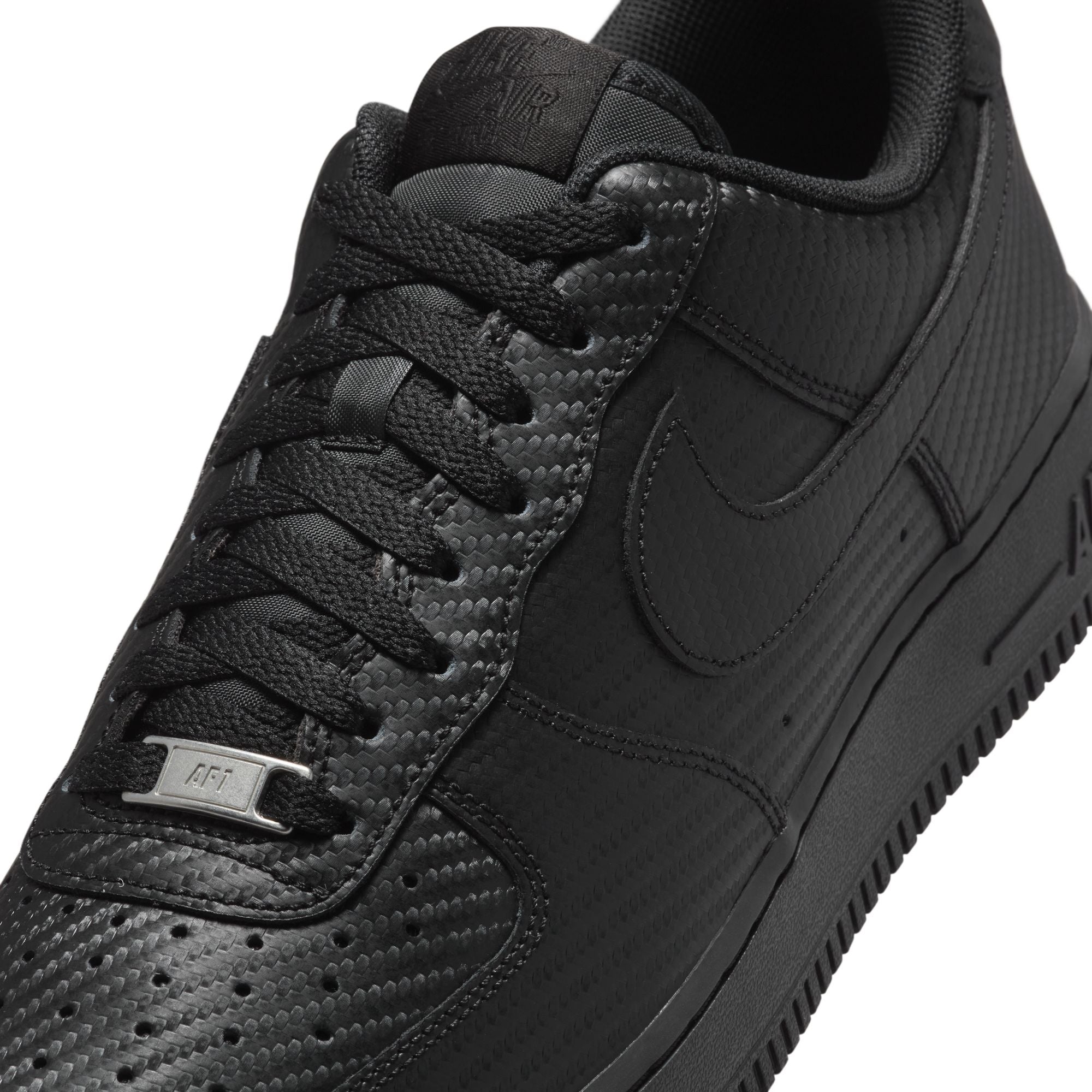 Pantofi Sport Nike Air Force 1 Black Carbon Fiber