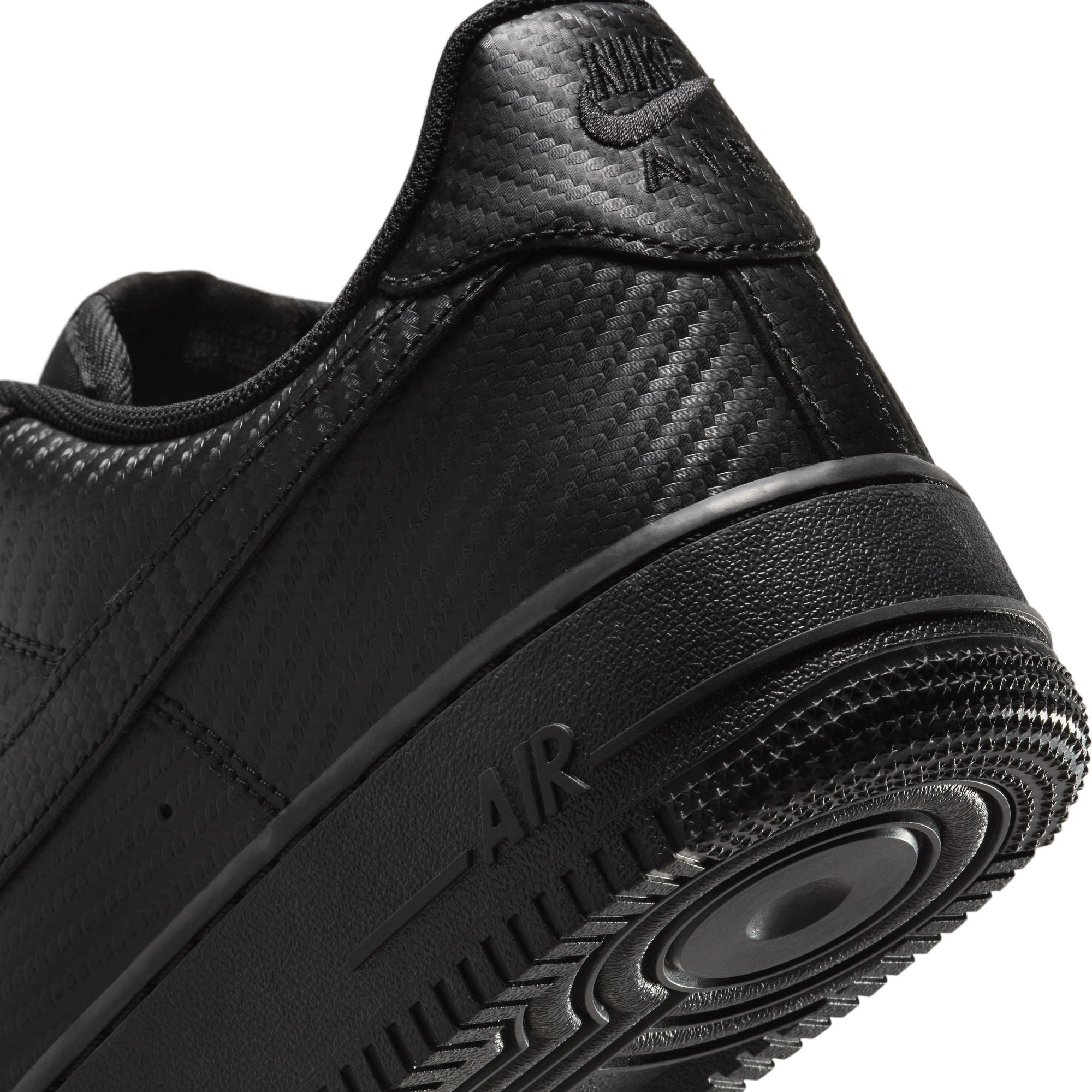 Pantofi Sport Nike Air Force 1 Black Carbon Fiber
