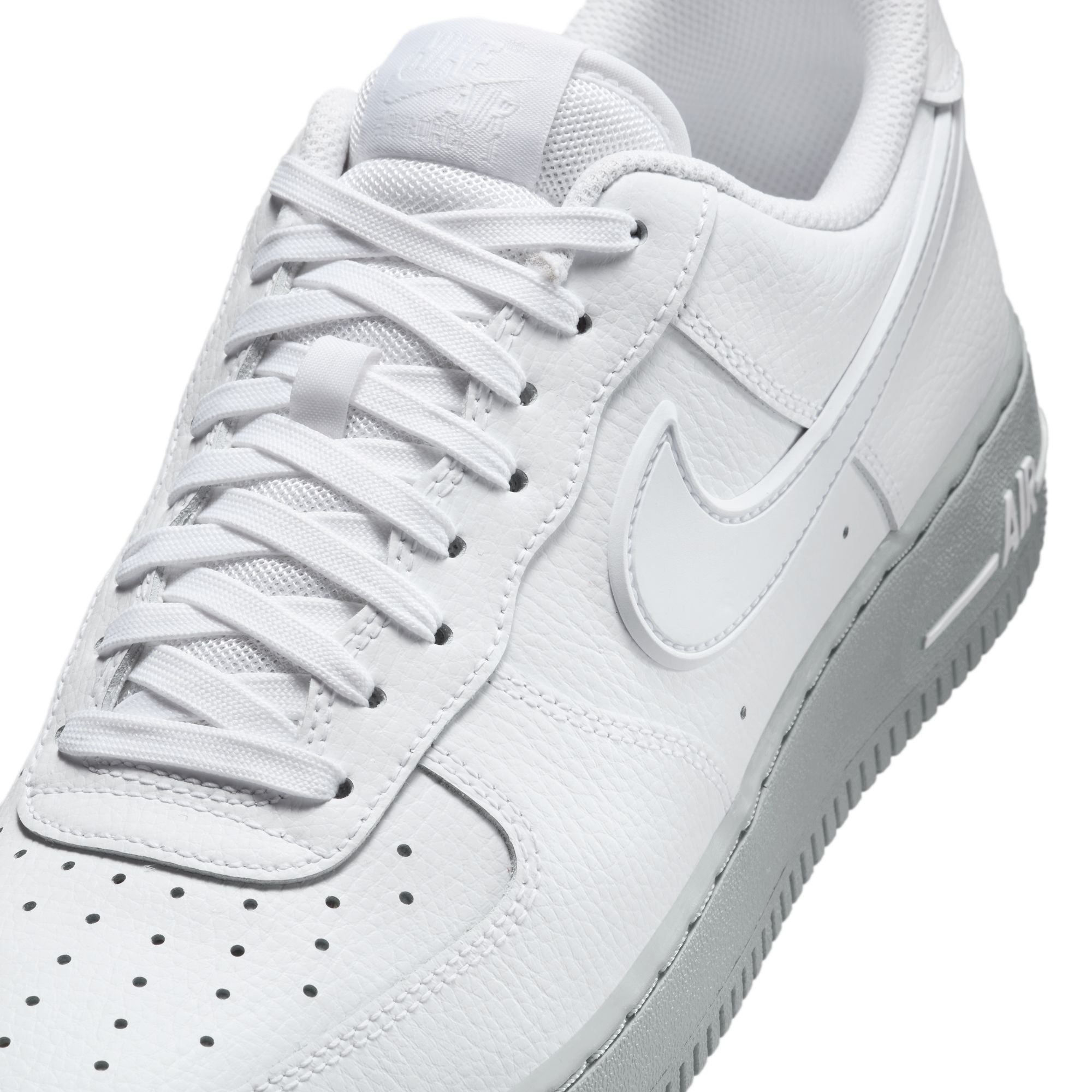 Nike Air Force 1 Low White Light Smoke Grey Sole