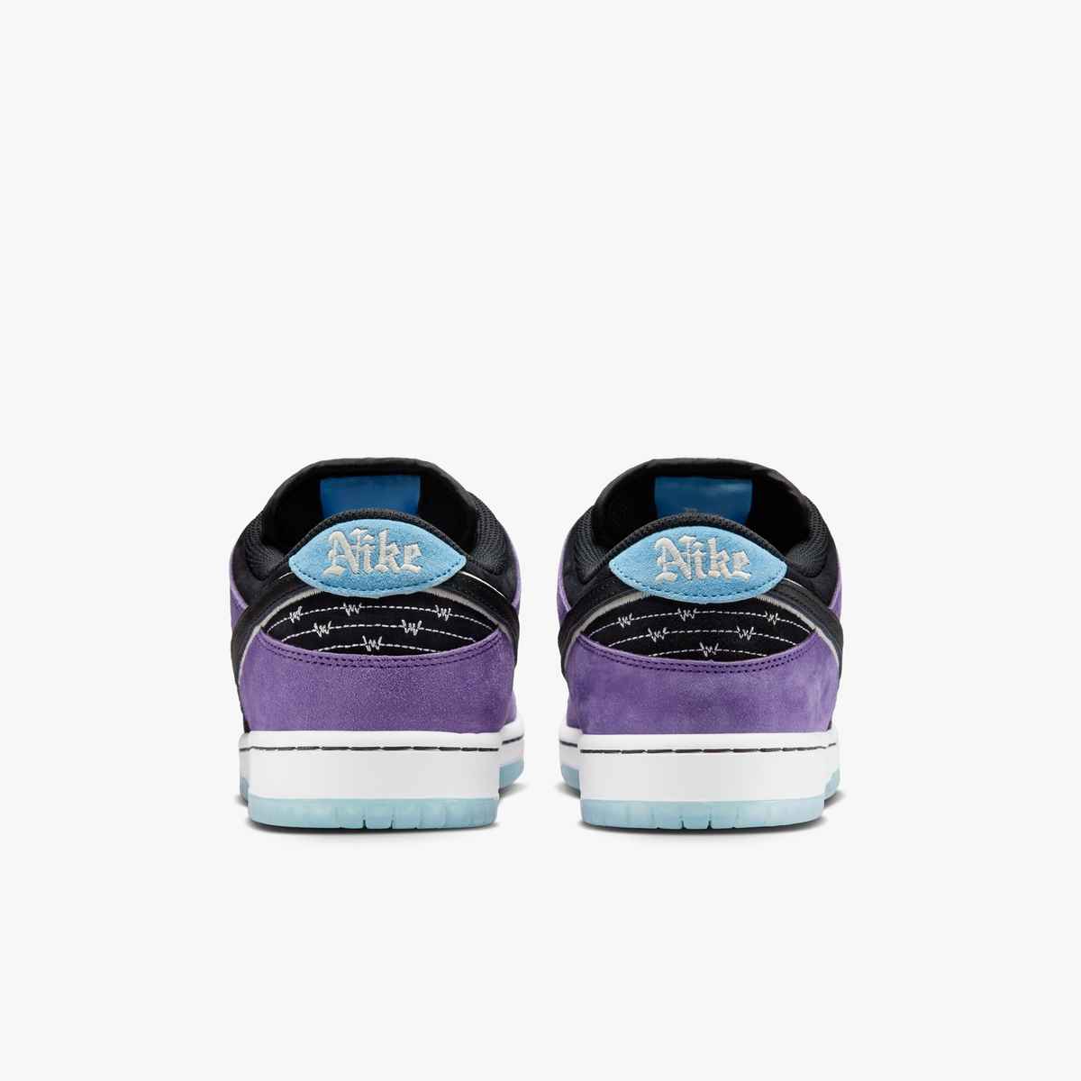 Pantofi sport Nike SB Dunk Low Pro x Hayley Wilson Black and Court Purple