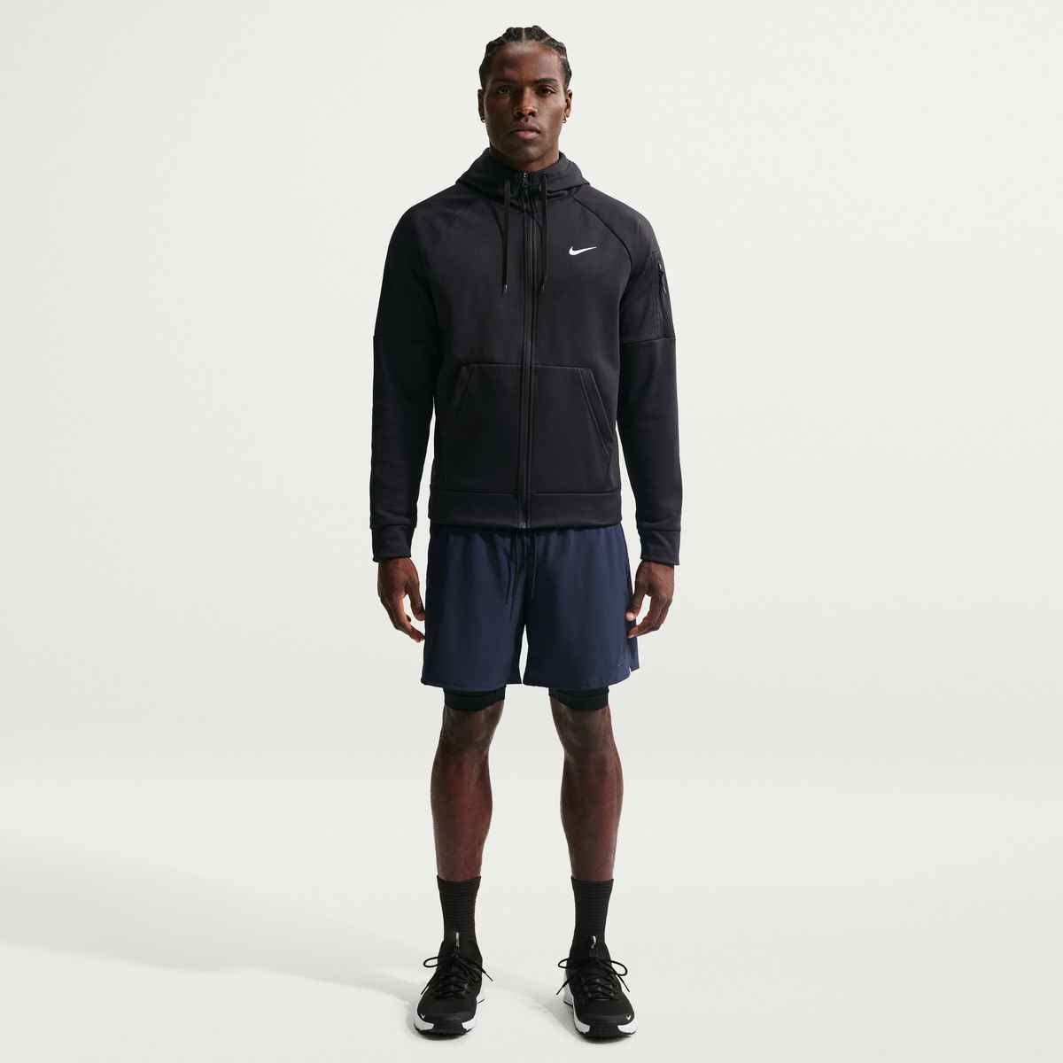 Hanorac Nike Therma-FIT Full-Zip Fitness Top