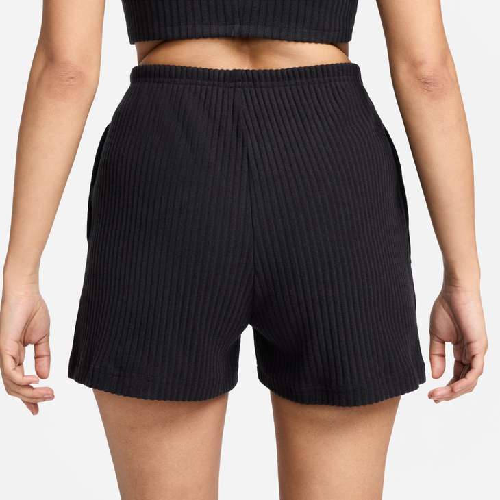 Nike Sportswear Chill Knit Women's High-Waisted Slim 8cm (approx.) Ribbed Shorts