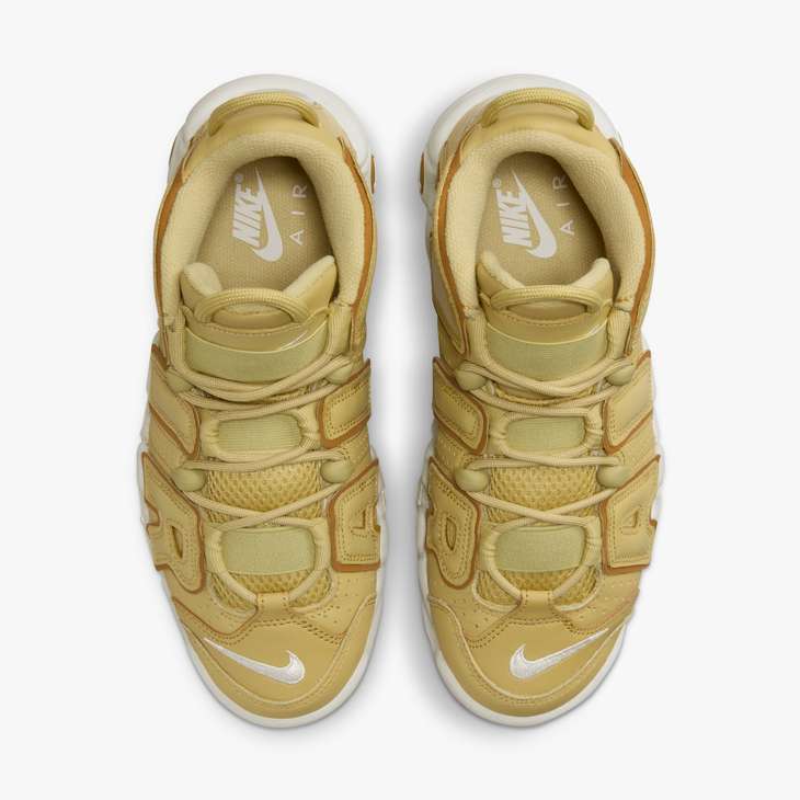 Nike Air More Uptempo Buff Gold Wmns