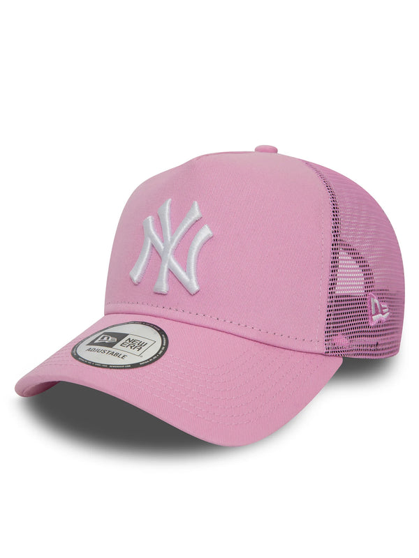 Sapca New Era League Essential Trucker New York Yankees (pink)