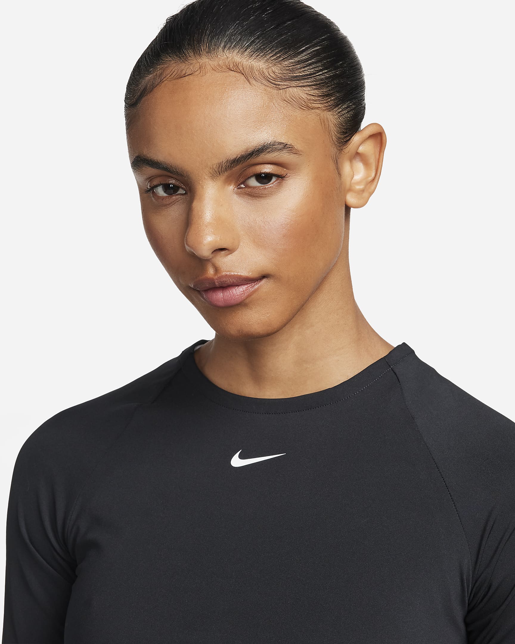 Nike Pro 365 Women's Dri-FIT Cropped Long-Sleeve Top