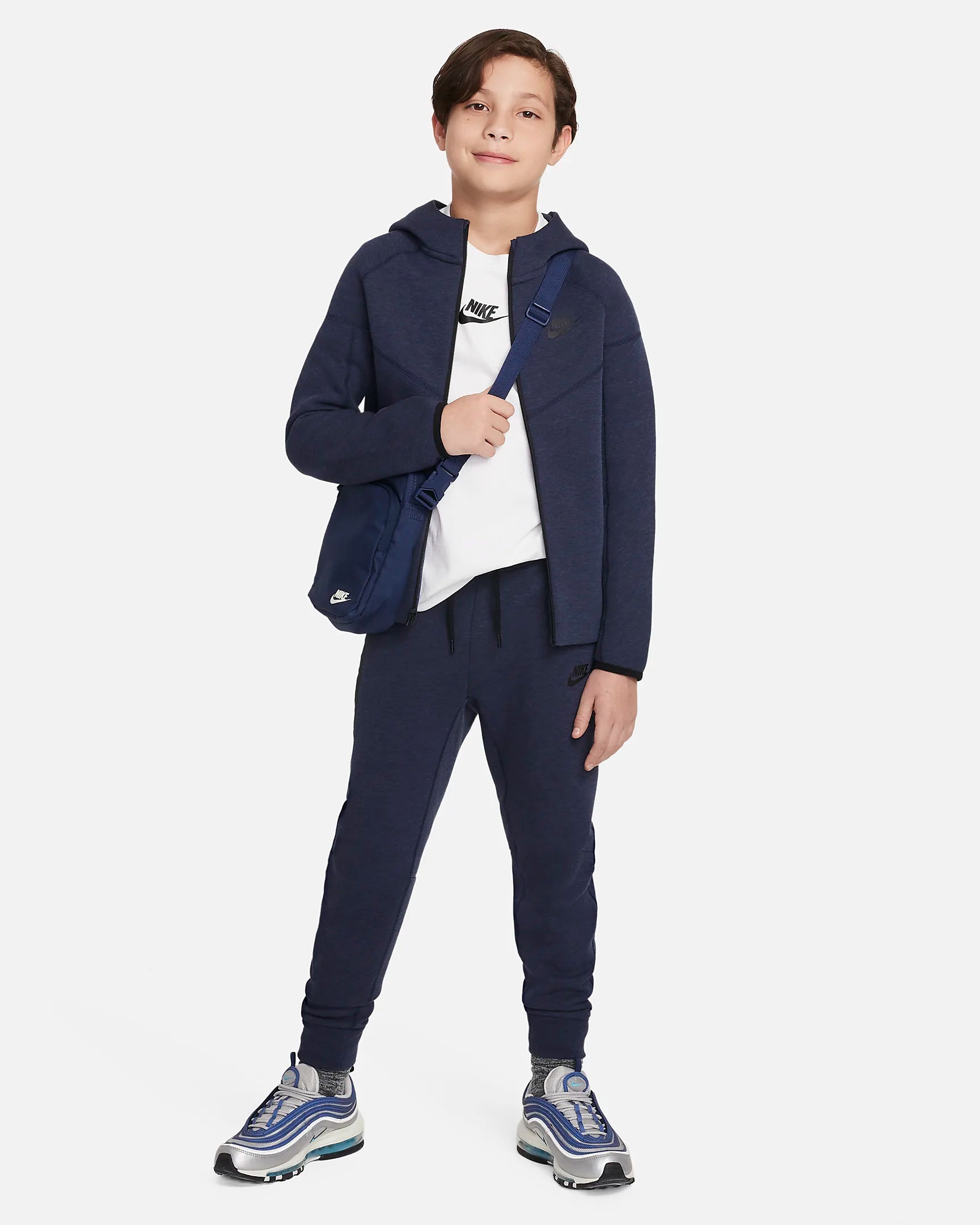 Nike Sportswear Tech Fleece Older Kids' (Boys') Full-Zip Hoodie