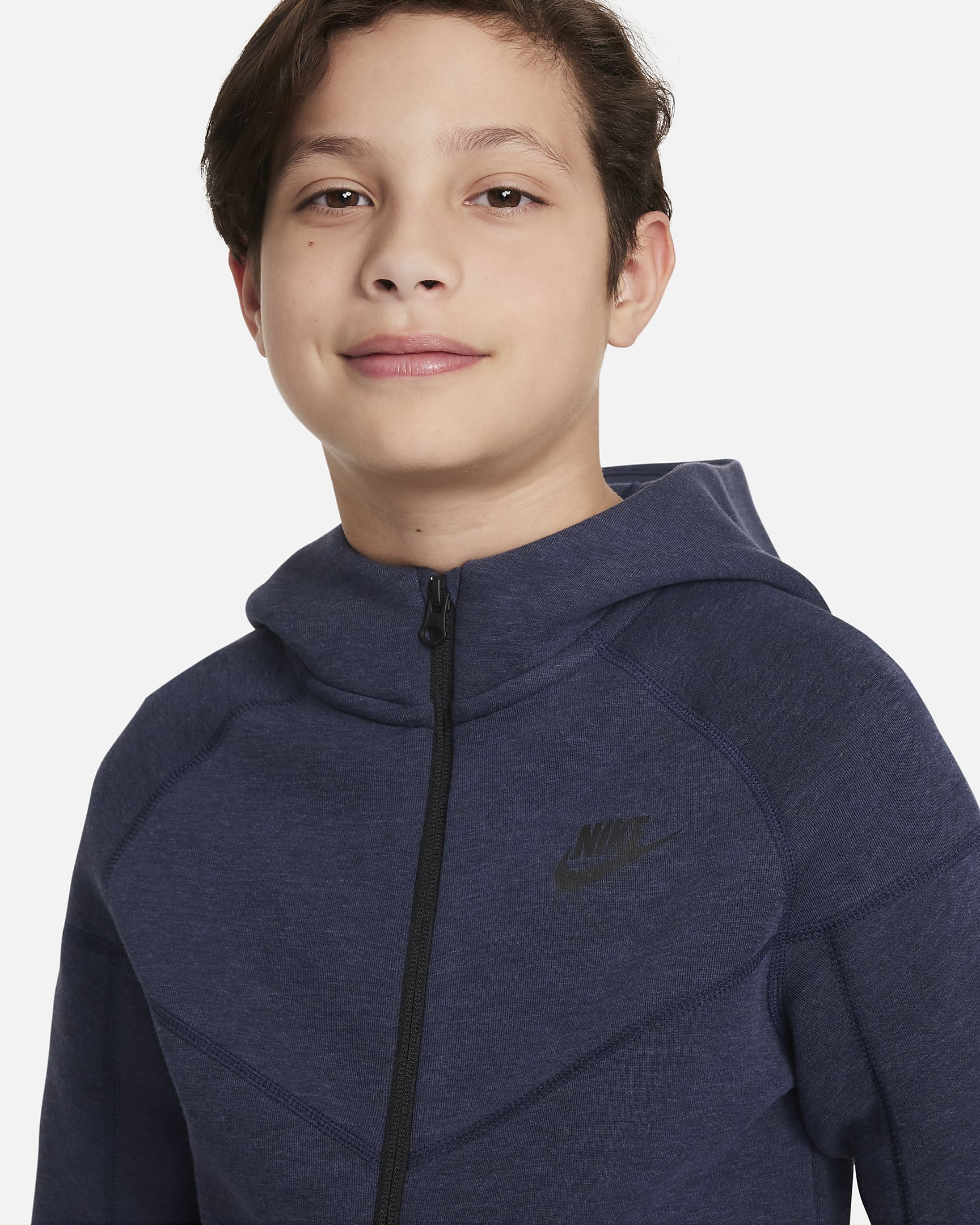 Nike Sportswear Tech Fleece Older Kids' (Boys') Full-Zip Hoodie